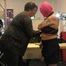 Nova Pink - Tied in Public - Escape Challenge, tied by Delona at the Feringapark Hotel