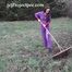 118009 Cynthia Vellons Takes An Urgent Pee In Her Back Garden