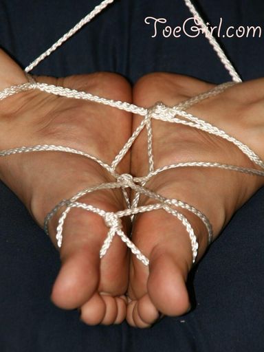 Tied feet