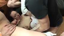 3 hole bareback group fuck
