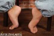 Sternchen barfuss im Studio Teil 2