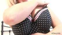 British blonde has great titties