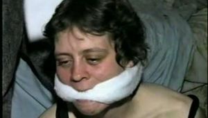 TINY TINA BALL-TIED, HOG-TIED CLEAVE-GAGGED HOSTAGE (D25-16)