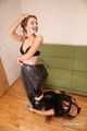 [From archive] Marvita & Chantelle - Marvita packs Chantelle in trash bags