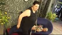 Hogtie on the Erotic Fair