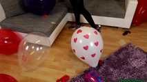huge living room popping fun