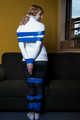 Sweet in White Socks and Blue Tape