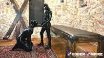 Training to become a perfect rubber slut