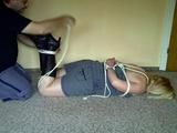 Reading in a hogtie 2/2