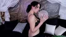 Blowing up multiple wet transparent U16 with a Blow2Pop