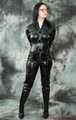 PVC Catsuit, overknees and harness