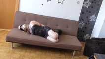 Maria hogtied at home 1/2