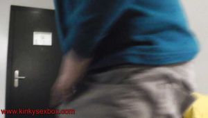 Spitton and foot licker for kinky Lisa