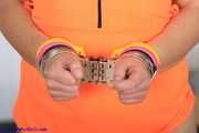 Prisoner in cuffs
