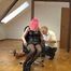 Elena and Stefanie - The office tour part 4 of 8