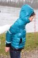 Petra tied and gagged by Jill in downjackets