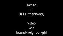 Wunschvideo Desire - Das Firmenhandy Teil 3 von 5