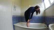 Estate Agent Takes A Dip Fully Clothed