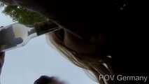 Under german roofs - Two girls in the garden