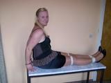 Tied on a table