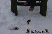 Mia im Schnee