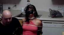 Wenona Tied Up in Kitchen, Part 3