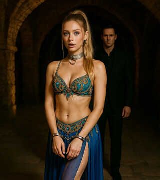 Shackled Standing Haremgirls