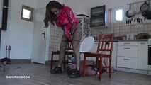 Mistress Cleo uses a toilet box