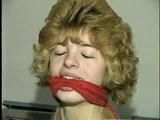 18 Yr OLD CUTIE FACE TERRI IS MOUTH STUFFED, CLEAVE GAGGED, CROTCH ROPED & TIED UP WEARING LINGERIE TO A CHAIR (D53-1)