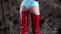Meine blaue Hotpants