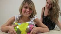 300 Steffi and Melly and their favorite beachball 