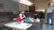 Gina and Stefanie - The Entrance Exam 1 Part 3 of 4