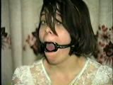 RING-GAGGED, MOUTH STUFFED, DROOLING & GAG TALKING PIPER (D28-01)