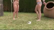 Yvette Costeau - Two Girl Predicament in sunny Spain - The Damon Pierce Files
