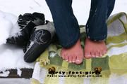 Mia im Schnee