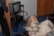 Anja - Slave-girl, chains, furs and more