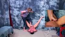 Stefanie's stomping foot-job