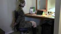 Ariel Anderssen Handcuffed and Ziptied 