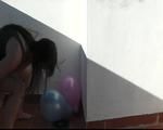 ...with balloons