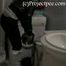 081004 Tipsy Lucia Pees In The Hand Basin