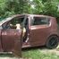 Mistress Jenna stands on the slave with a car while smoking in the slave's mouth B