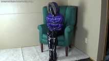 shiny down jacket girl