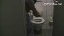 056025 Kasha Pees On The Floor Of The Smelly Toilet 