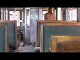 Chris walking nude at the railway station