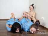 [From archive] Lucky & La Pulya & Xenia - Card games with bondage 02