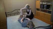 Gina and Stefanie – Hogtie Challenge, Part 5 of 6