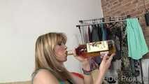 A photo shoot with booze