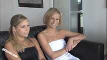 Nadine & Sherly Casting - First Lesbo Experience