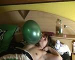 Ballon am Morgen