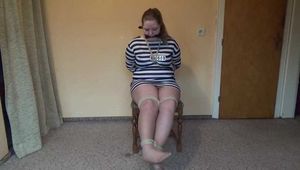 Tied in prisonclothes 3/3